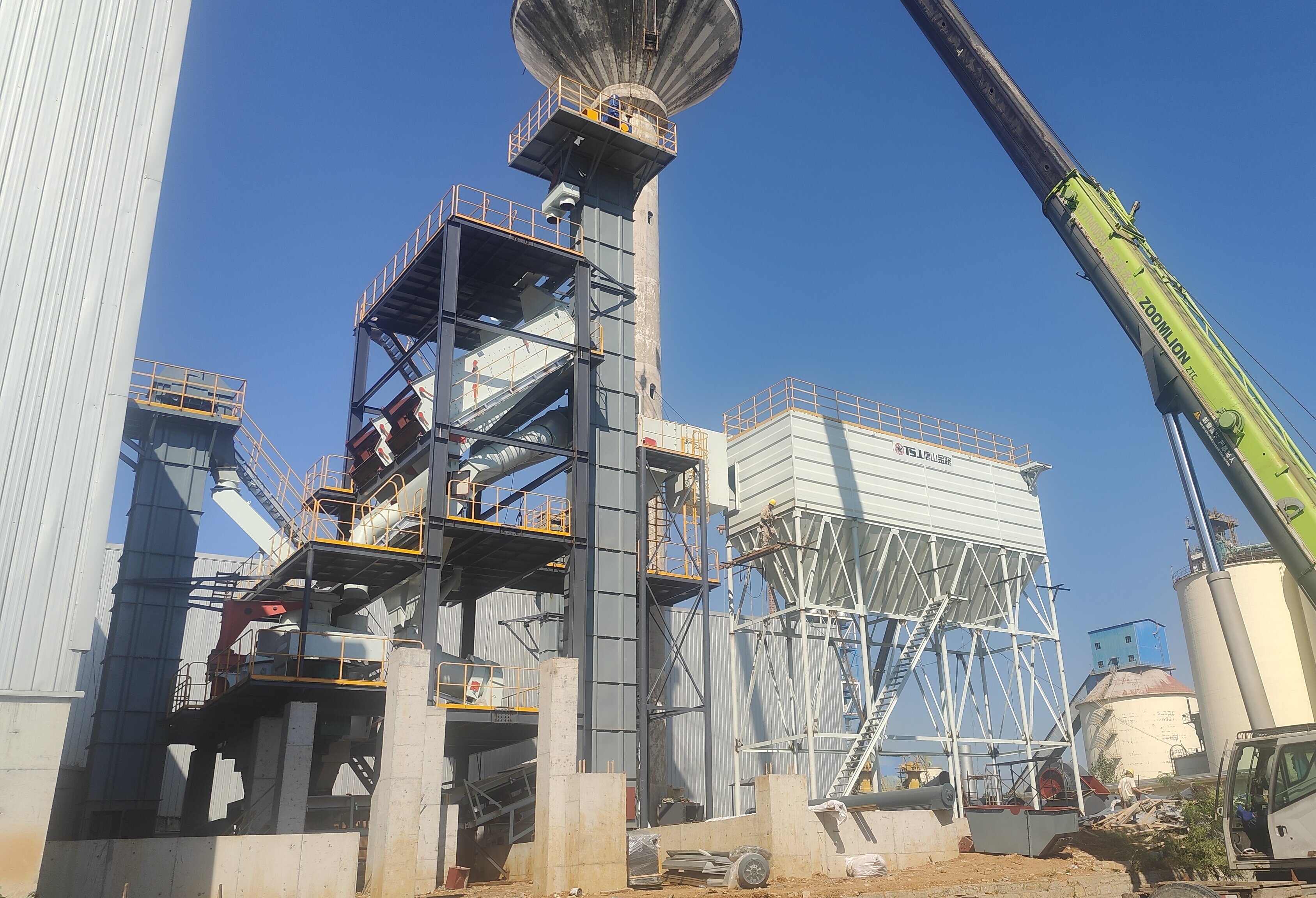 干法制砂樓：石粉變砂，細(xì)度與含粉率精準(zhǔn)調(diào)控